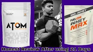 ATOM Whey Protein v/s FUELONE Whey Max | Honest Comparison |