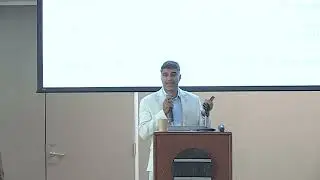 Dr. Sandeep Thakkar presenting at Parkinson's Orange County Mid-Stride Empowerment Workshop