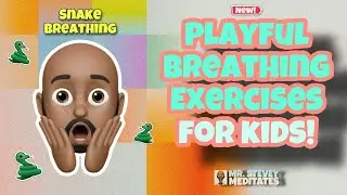 Snake Breathing 🐍 | New Series! 🎥 | Playful Breathing Exercises for Kids!