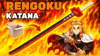 How to make Rengoku Katana from cardboard🗡️ | Demon Slayer