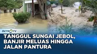 Tanggul Sungai Jebol, Banjir Meluas Hingga Pantura