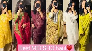 Best MEESHO suit and kurta set| Best affordable summer suits| Best Haul|
