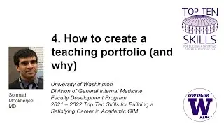 How to create a teaching portfolio (and why)