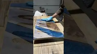 Frozen Epoxy Project 🥶 #shorts #diy