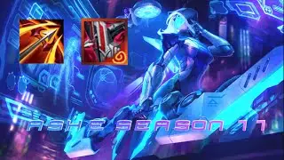 Ashe Season 11 insane damage !!!!!!!!! - Ashe season 11 gameplay - league of legends