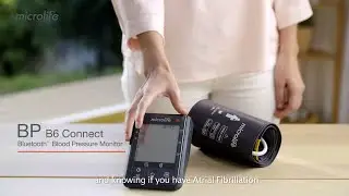 Microlife BP B6 Connect Bluetooth&reg; blood pressure monitor- EU Version