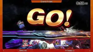 Gwinnet Brawl May 2016   Smash 4 Grand Finals   Reflex W vs TA Fatality L