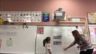 First Grade Number Talk - Double Ten Frames