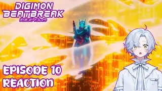 FIRST TIME REACTING TO DIGIMON BEATBREAK EPISODE 10