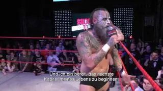 Tommy End (Aleister Black) says good-bye to wXw