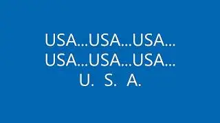 USA Chant Song