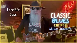 Terrible Loss | Sad Soothing Blues Guitar Music | Smooth Blues & Jazz Instrumental | Malone Schwartz