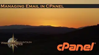Managing CPanel Email