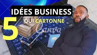 5 id&eacute;es de BUSINESS en ligne qui cartonnent en 2024 et 2025