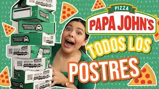 Todos los postres (y entradas) del Papa Johns RebeO