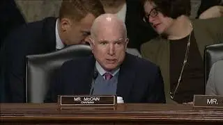 SENATOR MCCAIN'S OPENING STATEMENT AT SENATE ARMED SERVICES HEARING NOMINATIONS, Nov 14, 2017