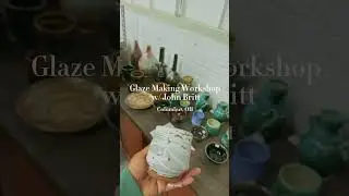 Pottery Glaze Making Workshop with John Britt. So much fun! It was in Columbus, OH.
