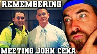 В тот раз я встретил Джона Сину... #JohnCena #Wrestlechats