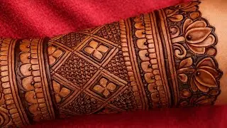 Most Beautiful Bridal Mehndi Design||Front Full Hand Mehndi||Easy Mehndi Design||