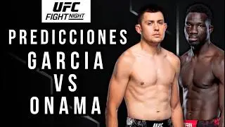 🔥Predicciones UFC Fight Night Garcia vs Onama | UFC Vegas 110 @VainillaUFC
