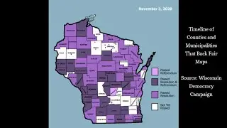 Timeline of Wisconsin Fair Maps Resolutions and Referendums