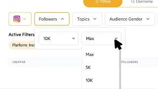 Influence ID Planner - Power Filters