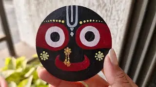 How to make super easy fridge magnet? @Vibhutiart023 #viralvideo #fridgemagnet #trending #jagannath 