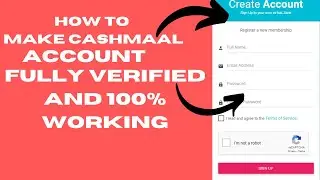 How To Make CashMaal Account In Pakistan | Completely Verified | Master   Tech | CashMaal Account
