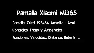 Mi365 Pantalla Oled Xiaomi