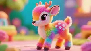 🦌 Slow and Steady Baby Deer 2 &ndash; More Forest Adventures and Gentle Wonders 🌳✨