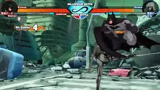 Batman vs raiden (metal gear rising) mugen battle