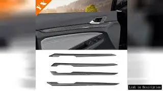 Car Door Handle Bowl Cover Carbon Decorative Protective Plastic Auto Sticker Car Styling For Vw Golf
