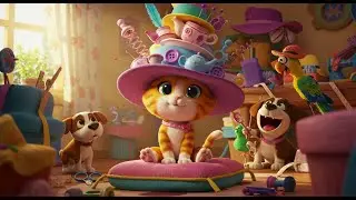 Coco the Cat&rsquo;s Crazy Hat | A Silly and Creative Rhyme for Toddlers and Preschoolers