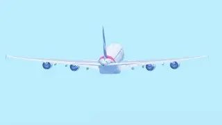 Emirates - 1999 Airbus A380-800 takeoff DXB/OMDB RWY 12R (Infinite Flight)