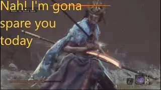 What Happens if you don't hit the 3rd Death blow on Isshin Sword Saint.