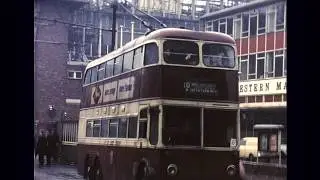 Cardiff trolleybuses - The last day 11 Jan 1970