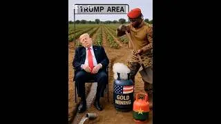 Donald Trump vs Ibrahim Traor&eacute; in the Desert 🌾 #shorts #funny #donald