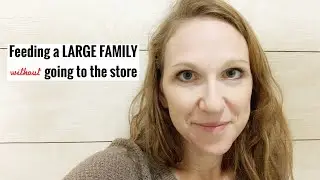 BUDGET Large Family Meals // ONE WEEK OF DINNERS