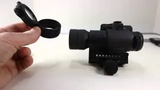 Aimpoint Pro &mdash; замена сплошной передней крышки объектива на прозрачную.
