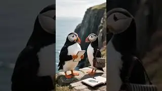Puffins Are the Bird World's Accountants? #PuffinFacts #BirdMigration #AnimalLoyalty #Seabirds