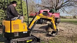China excavator an dump track