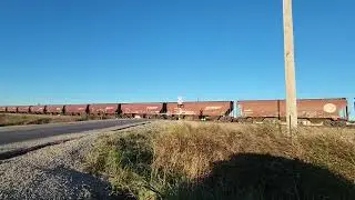 Bnsf grain train 
