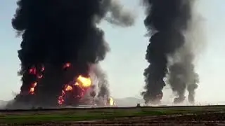 Dozens hurt in fire near Afghanistan-Iran border