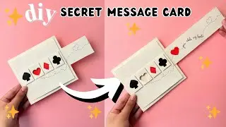 DIY Heart Secret Message Gift For Boyfriend/Girlfriend On Valentine's Day | Easy Paper Crafts ❤️