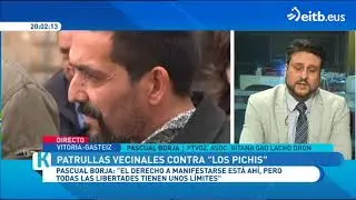 Portavoz de Gao Lacho Dron, sobre Los Pichis en Asteguieta