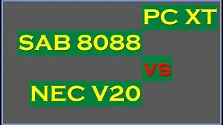 Montaż i Testy Por&oacute;wnawcze Procesora NEC V20  [PC XT]