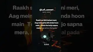 Ishq Jalakar Karvaan | Sad to Strong Journey #hindilofi #lofimusic #ytshorts