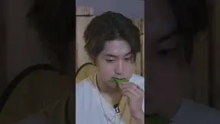 STRAY KIDS/ Han quokka eating🐿🥬 #straykids #kpop #shorts