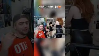 Mizkif tries to talk to Amouranth #Mizkif #mizkifclips #twitch #twitchstreamer #twitchclips #shorts