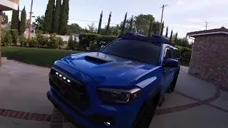 6-15-20 2019 Voodoo Blue Toyota Tacoma TRD PRO GoPro Hero 7 POV OBN JULE$ on the Track!